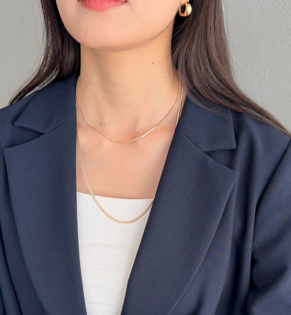 fredy emue「スネイクチェーンロングネックレス」|ネックレス|