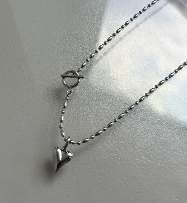 fredy emue「ステンレスハートトップネックレス」|ネックレス|