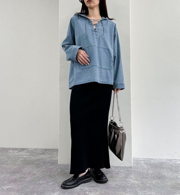 fredy emue「デニムアノラック」|シャツ・ブラウス|