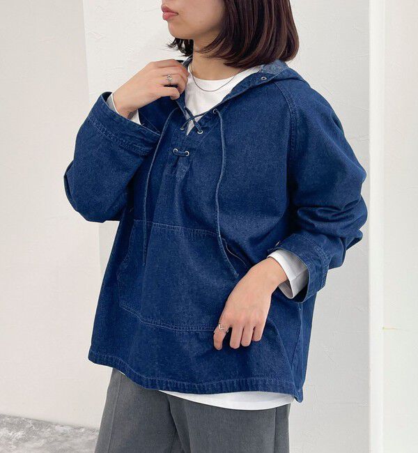 fredy emue「デニムアノラック」|シャツ・ブラウス|