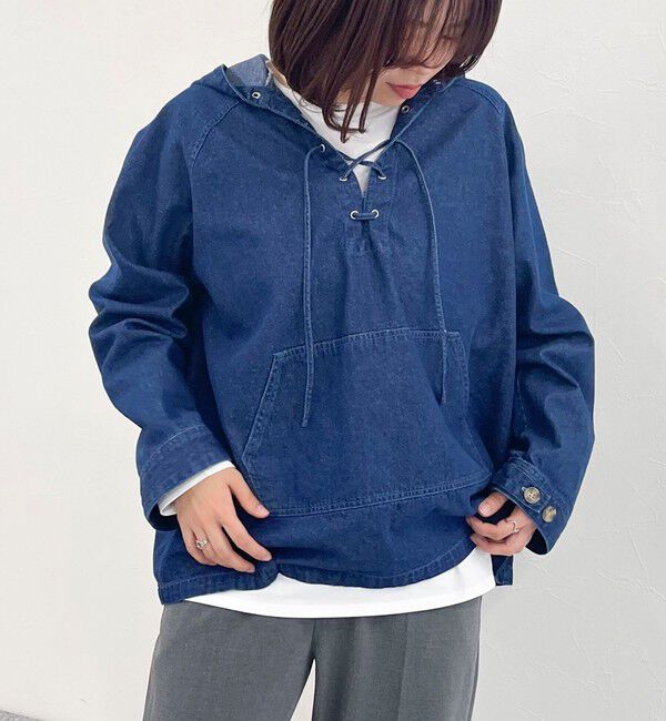 fredy emue「デニムアノラック」|シャツ・ブラウス|