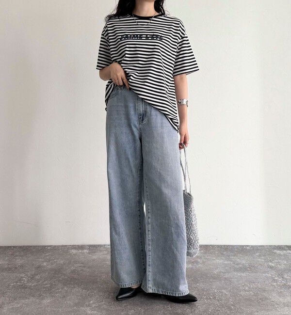 fredy emue「シルケットサマーロゴ半袖Tシャツ」|Tシャツ・カットソー|