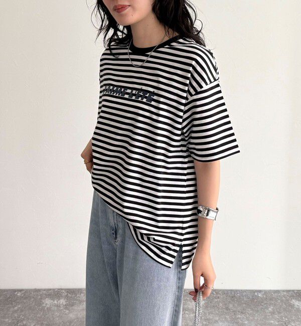 fredy emue「シルケットサマーロゴ半袖Tシャツ」|Tシャツ・カットソー|