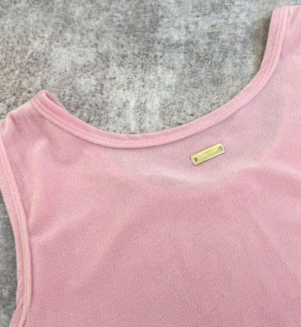 fredy emue「ベロアタンクトップ」|タンクトップ|