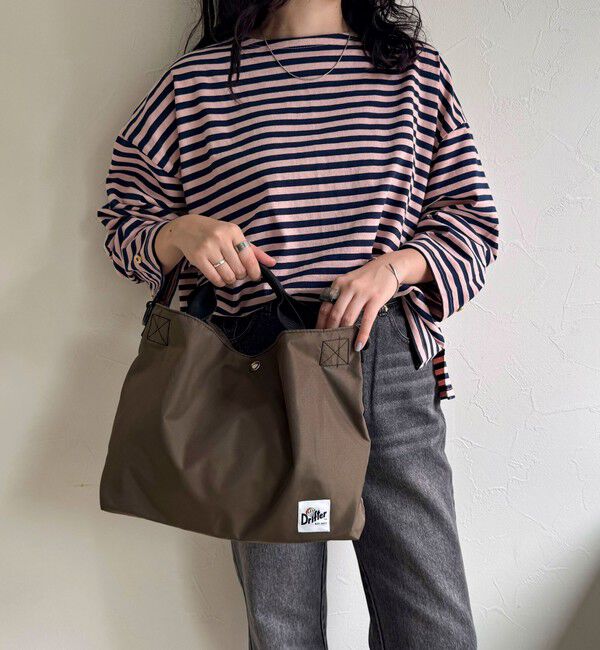 fredy emue「【Drifter/ドリフター】CARRY ALL BAG」|ショルダー・メッセンジャー|ブラウン