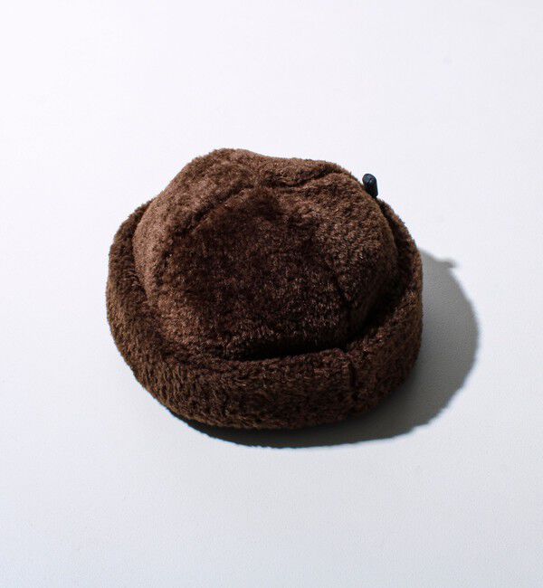 GLOSTER「【halo Commodity/ハロ コモディティー】Kuna Fleece Cap」|キャップ・キャスケット|ブラウン