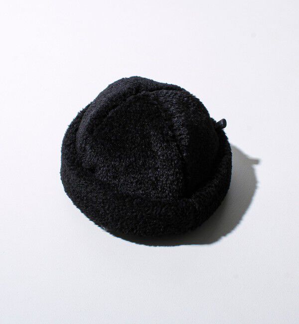 GLOSTER「【halo Commodity/ハロ コモディティー】Kuna Fleece Cap」|キャップ・キャスケット|ブラック