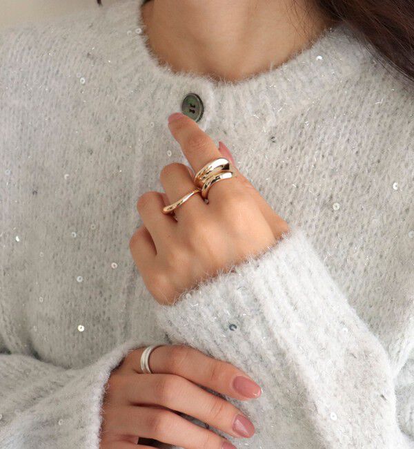 fredy emue「ニュアンス2セットリング」|リング|ゴールド