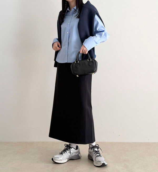 fredy emue「【セットアップ対応】パウダリーツイルイージータイトスカート」|タイト|