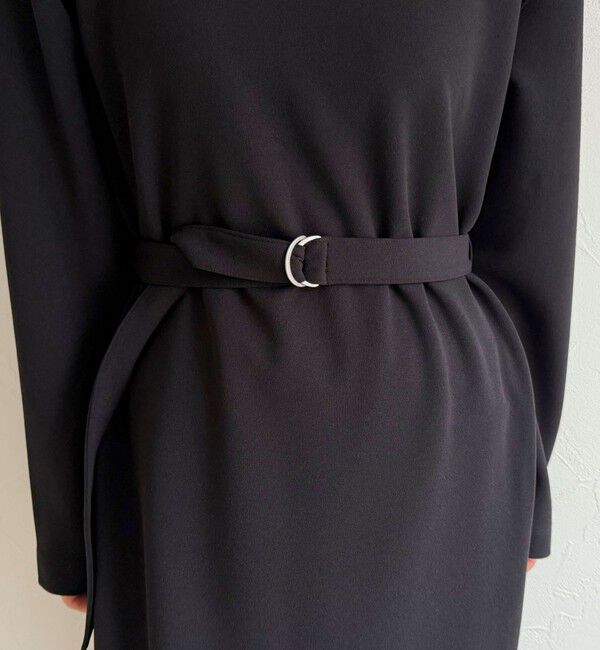 fredy emue「ジョーゼットベルト付きワンピース」|ワンピース|