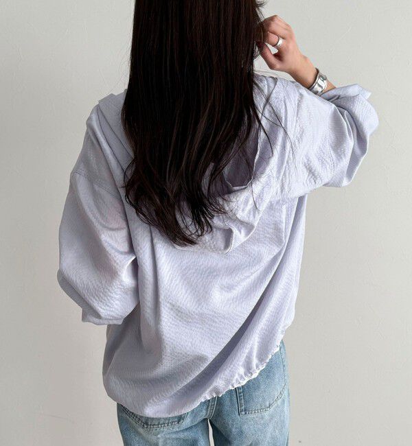 fredy emue「ストライプアノラックシャツブルゾン」|シャツ・ブラウス|