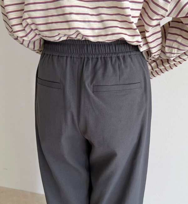 fredy emue「【接触冷感&times;UVカット/マルチ機能】ドライオックスセミワイドイージーパンツ」|チノ|