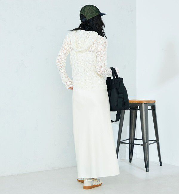 fredy emue「コットンレースフーディ」|Tシャツ・カットソー|