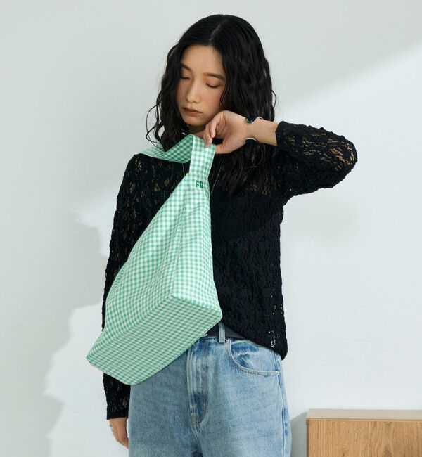 fredy emue「ストライプ/ギンガムワンショルバッグ」|ショルダー・メッセンジャー|