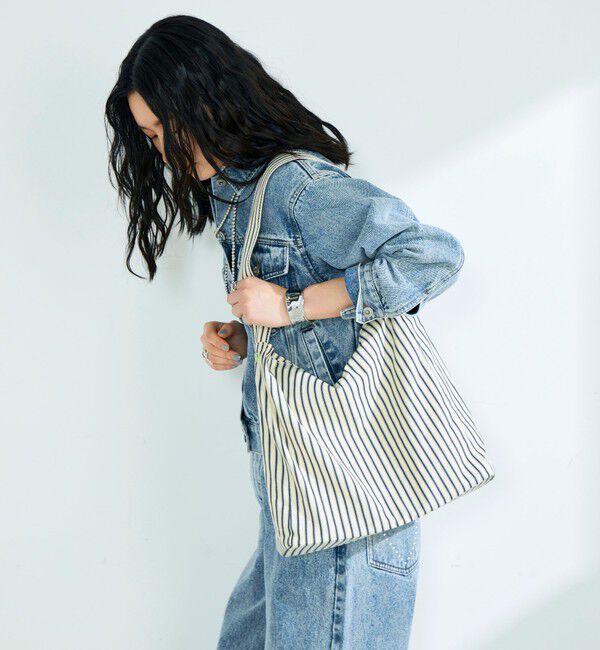 fredy emue「ストライプ/ギンガムワンショルバッグ」|ショルダー・メッセンジャー|