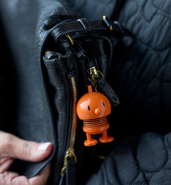 GLOSTER「【Hoptimist/ホプティミスト】BAG CHARM」|チャーム・キーホルダー|オレンジ