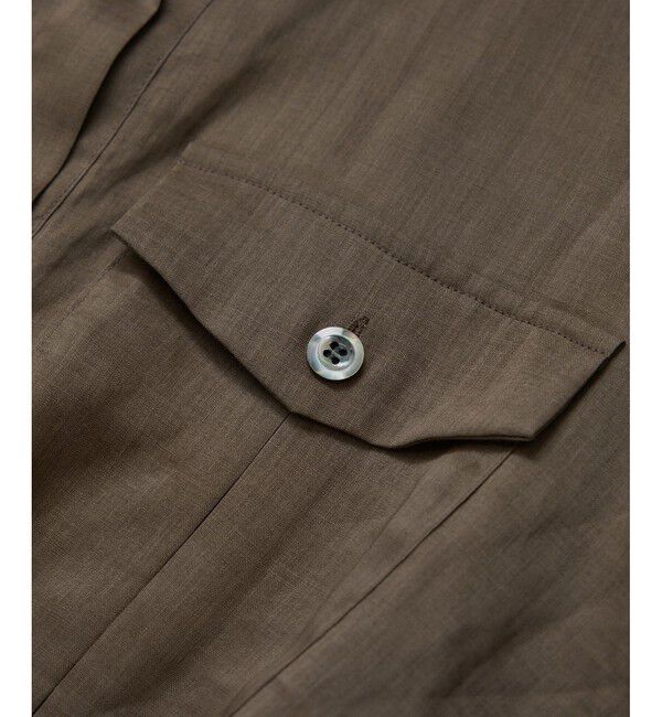 SALON adam et rope'「シアーリネンスキッパードルマンシャツ」|シャツ・ブラウス|