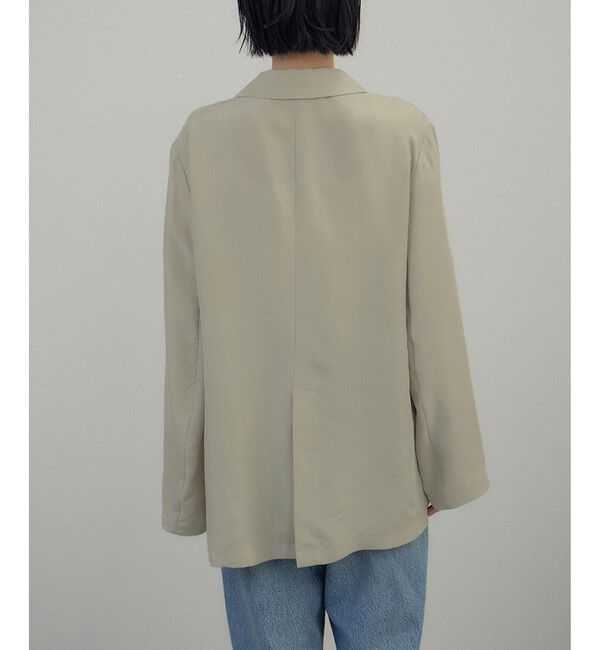 SALON adam et rope'「[26SS]GENTLE SILK ジャケット / セットアップ対応・洗える」|テーラードジャケット|