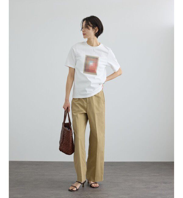 SALON adam et rope'「【PAUL KLEE by SALON】プリントコンパクトT」|Tシャツ・カットソー|