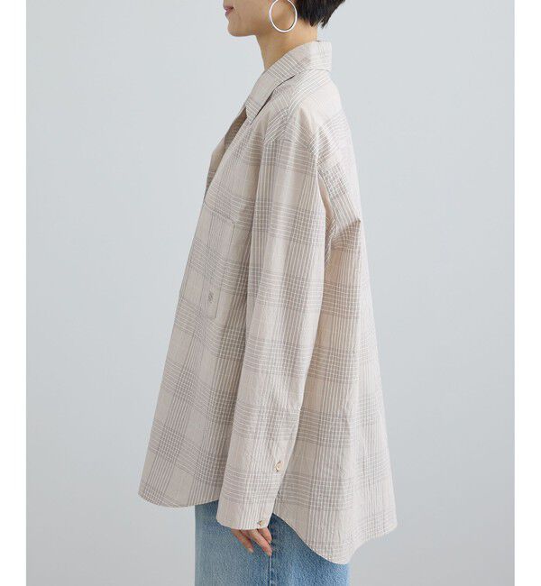 SALON adam et rope'「エンザイムコットンオープンカラーシャツ / FABRICA」|シャツ・ブラウス|