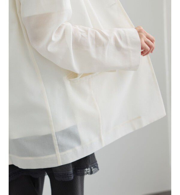 SALON adam et rope'「コットンボイルシアージャケット」|テーラードジャケット|