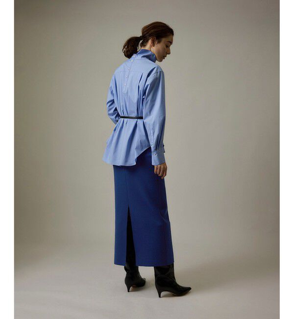 ROPE「【J'aDoRe・店舗限定】ハイゲージウールスムースIラインニットスカート/セットアップ対応」|スカート|