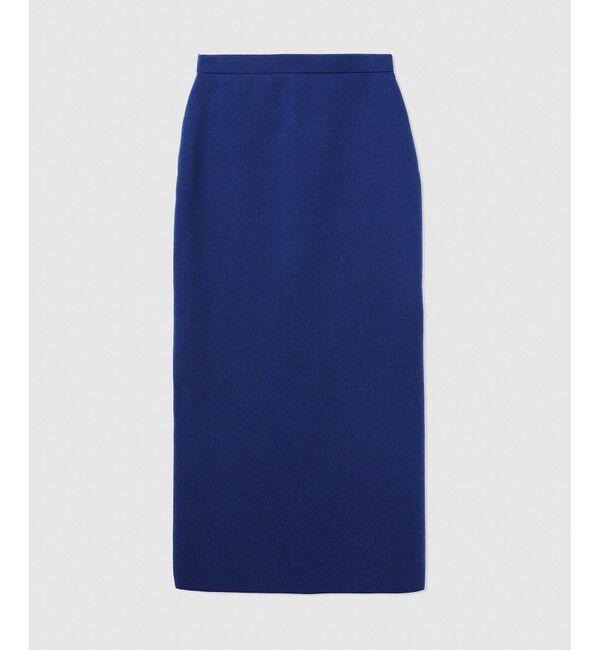 ROPE「【J'aDoRe・店舗限定】ハイゲージウールスムースIラインニットスカート/セットアップ対応」|スカート|