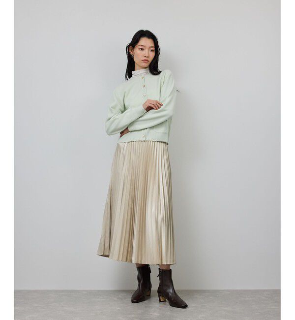 ROPE「カシミヤシルクブレンドインナータートルネック/イージーケア」|Tシャツ・カットソー|