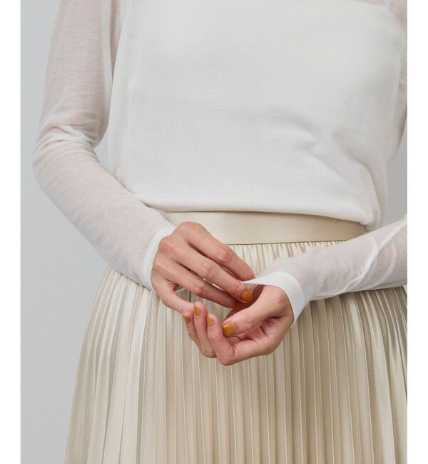 ROPE「カシミヤシルクブレンドインナータートルネック/イージーケア」|Tシャツ・カットソー|