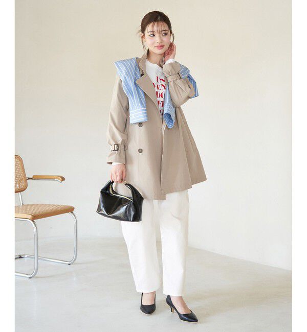 Rope&rsquo;Picnic「【ウエスト革命デニム】ウエストシェイプカービーホワイトデニム」|デニム|