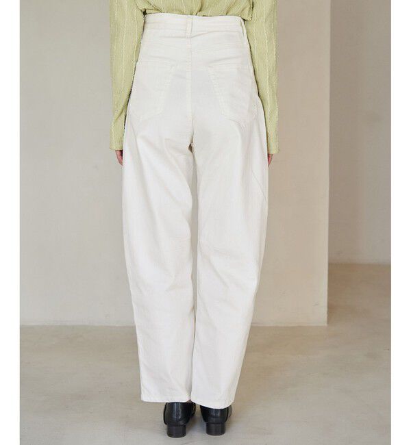 Rope&rsquo;Picnic「【ウエスト革命デニム】ウエストシェイプカービーホワイトデニム」|デニム|