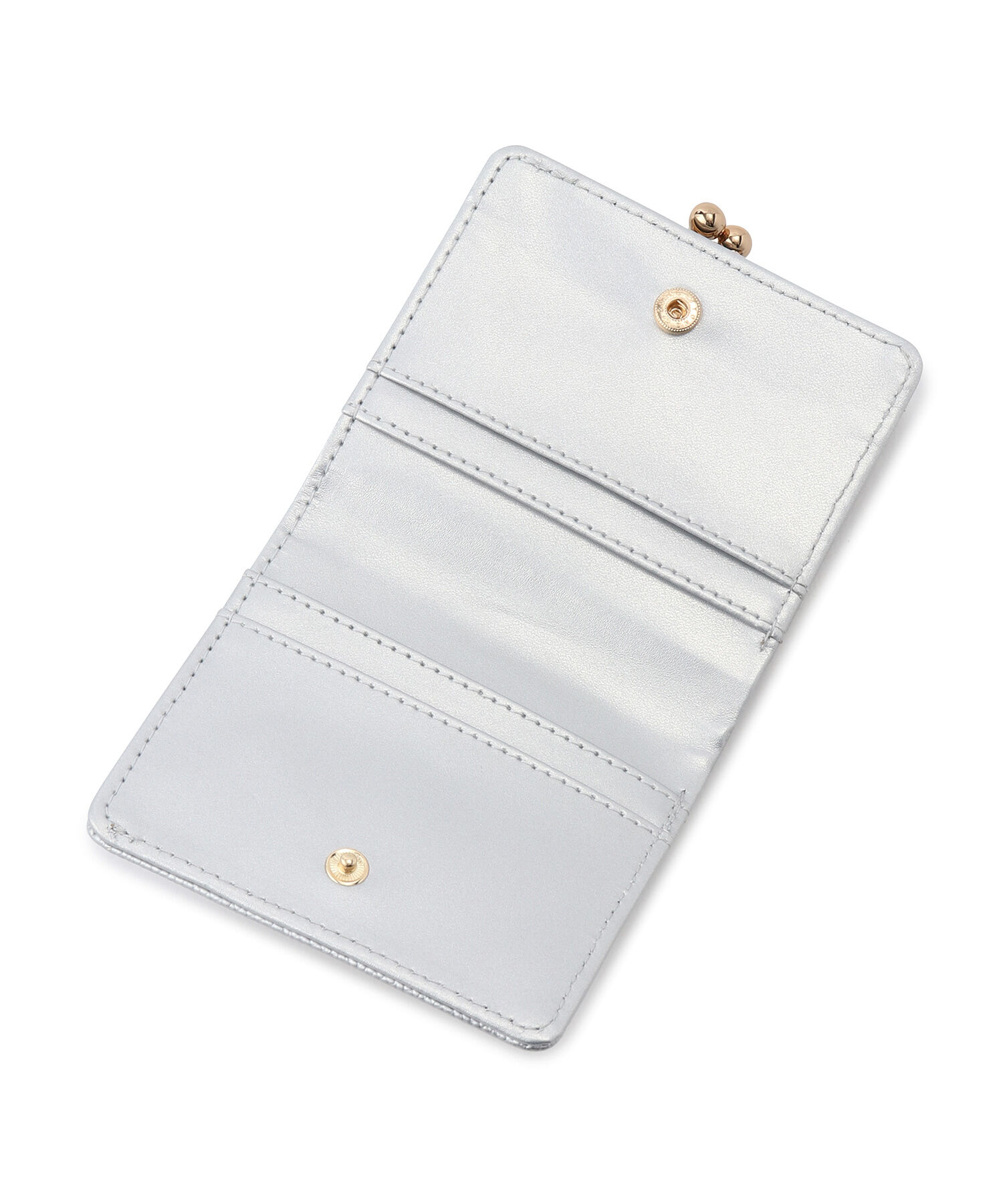 ROPE PICNIC PASSAGE「メタルリボンエンボス2つ折りウォレット」|財布|