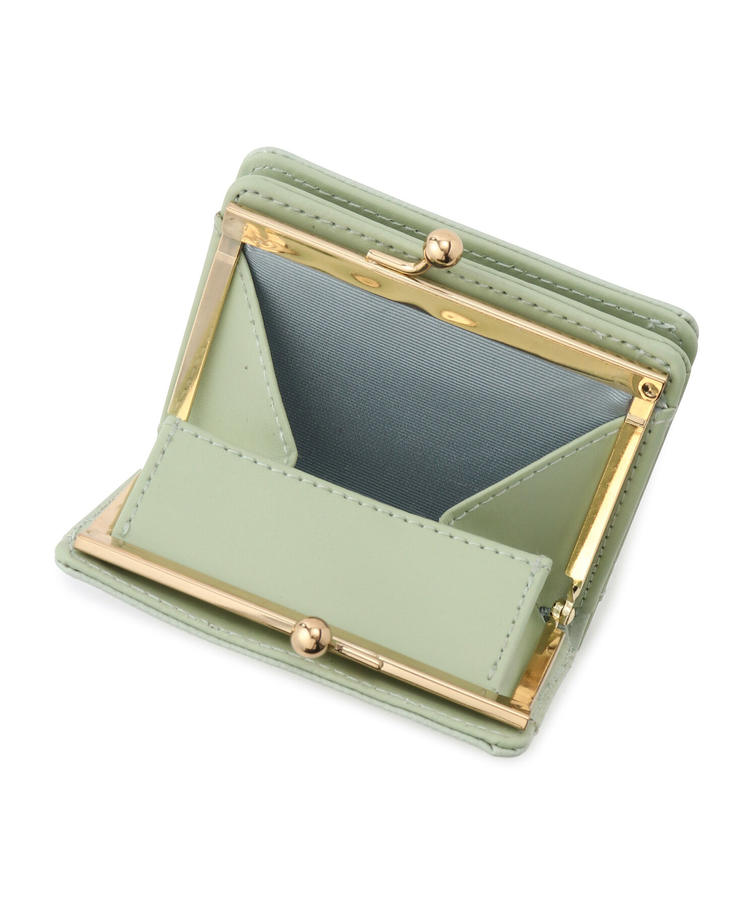 ROPE PICNIC PASSAGE「メタルリボンエンボス2つ折りウォレット」|財布|