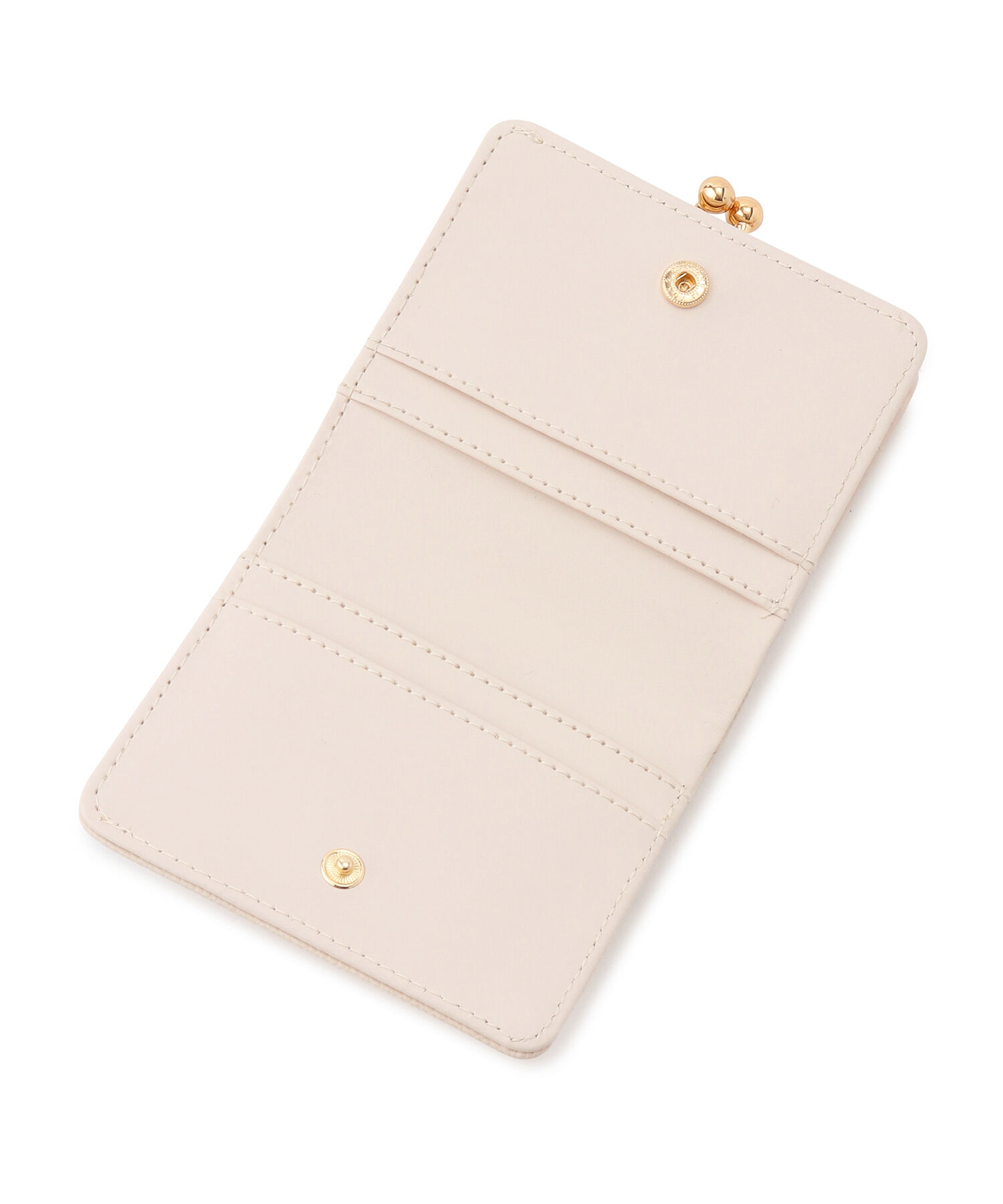 ROPE PICNIC PASSAGE「メタルリボンエンボス2つ折りウォレット」|財布|