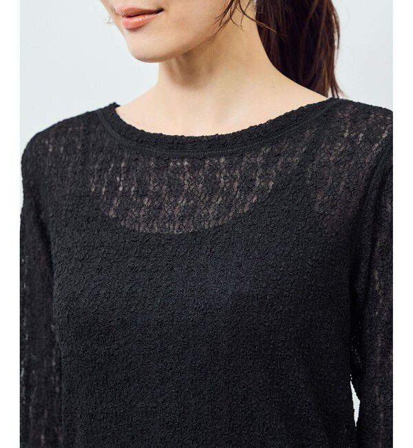 Rope&rsquo;Picnic「レースカットソートップス」|Tシャツ・カットソー|