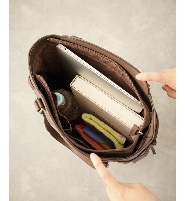 ROPE PICNIC PASSAGE「VERTICALスリムリボントートバッグ/A4対応」|トートバッグ|