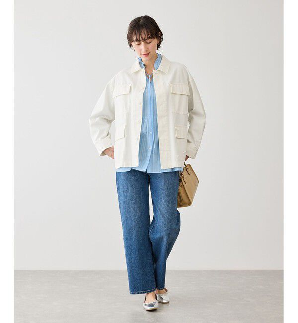 Rope&rsquo;Picnic「ミリタリーブルゾン」|ブルゾン・スタジャン|