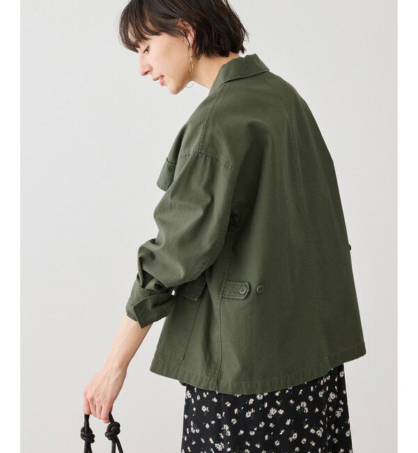 Rope&rsquo;Picnic「ミリタリーブルゾン」|ブルゾン・スタジャン|