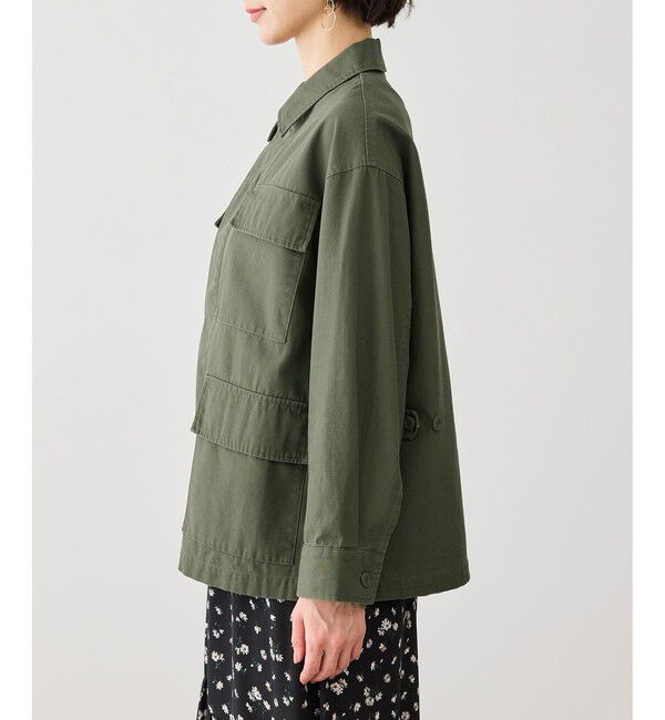 Rope&rsquo;Picnic「ミリタリーブルゾン」|ブルゾン・スタジャン|