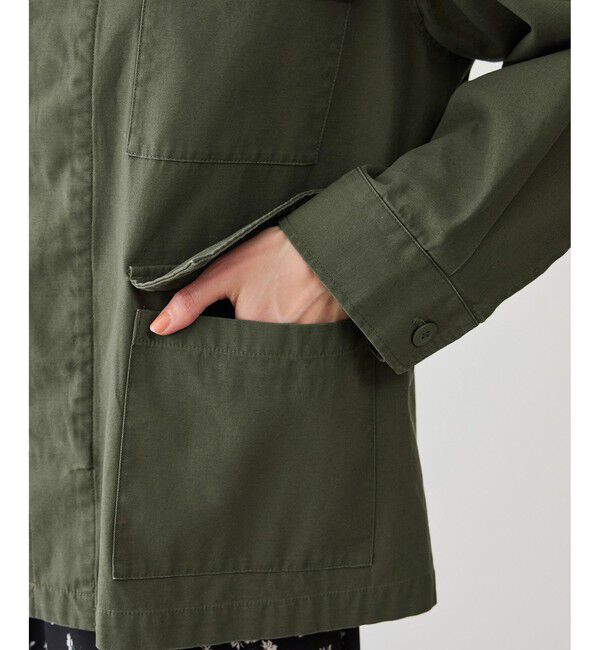 Rope&rsquo;Picnic「ミリタリーブルゾン」|ブルゾン・スタジャン|