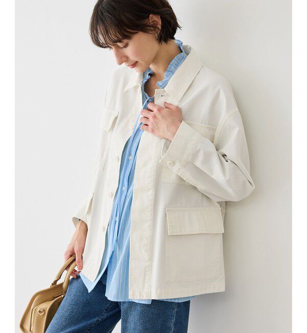 Rope&rsquo;Picnic「ミリタリーブルゾン」|ブルゾン・スタジャン|