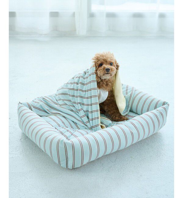 ROPE PICNIC PASSAGE「【DOG】マルチストライプひんやりブランケット」|その他|