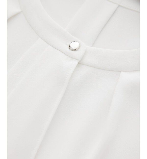 Rope&rsquo;Picnic「ボウタイブラウスハーフスリーブ」|シャツ・ブラウス|