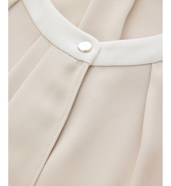 Rope&rsquo;Picnic「ボウタイブラウスハーフスリーブ」|シャツ・ブラウス|