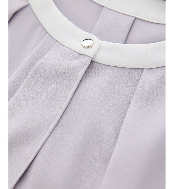 Rope&rsquo;Picnic「ボウタイブラウスハーフスリーブ」|シャツ・ブラウス|