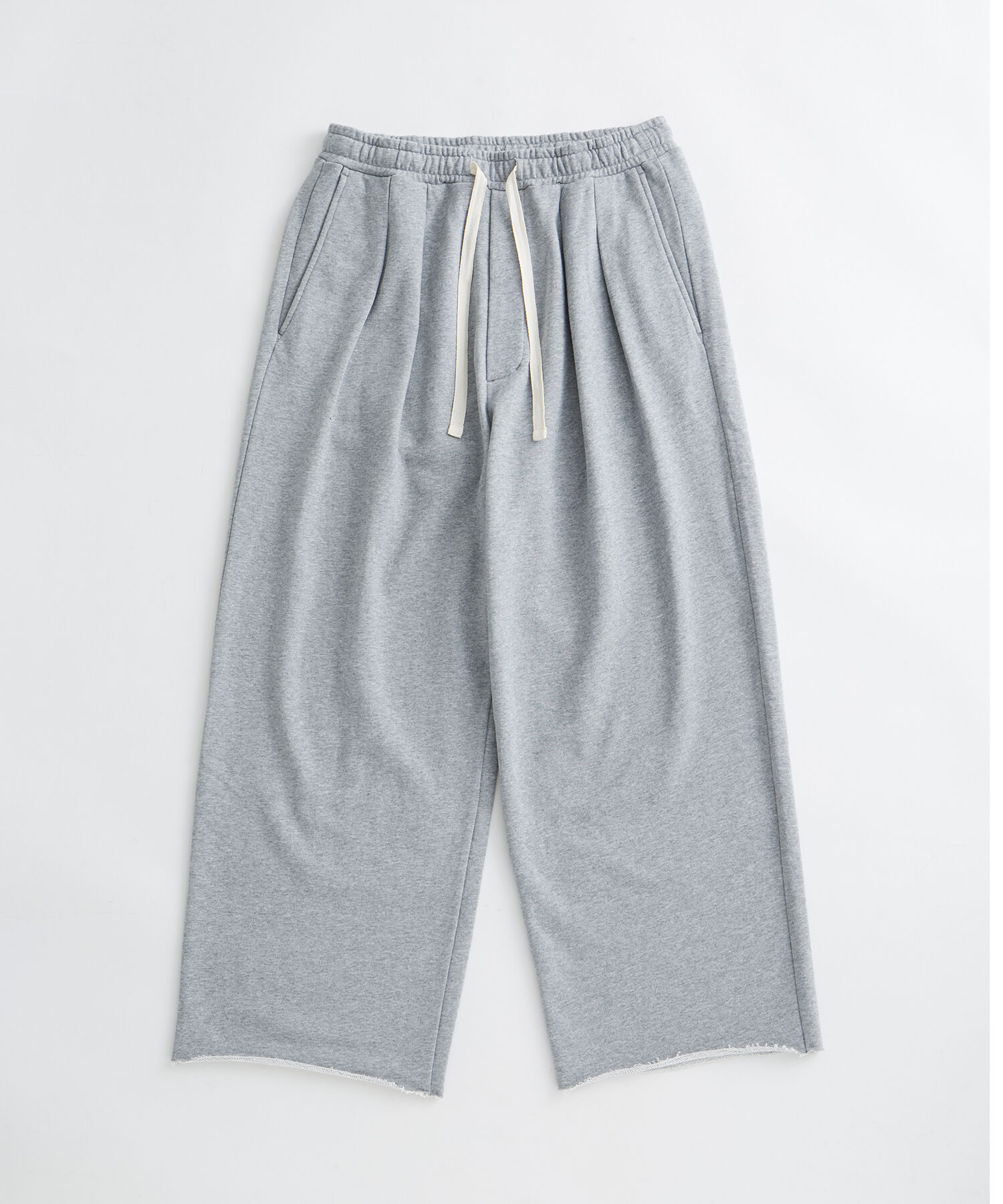 ADAM ET ROPE'「《待望の新型》【WEB限定】2タック ワイドルーズ ドカンパンツ / バリエーション バギーパンツ / スウェッ」|その他|グレー(07)