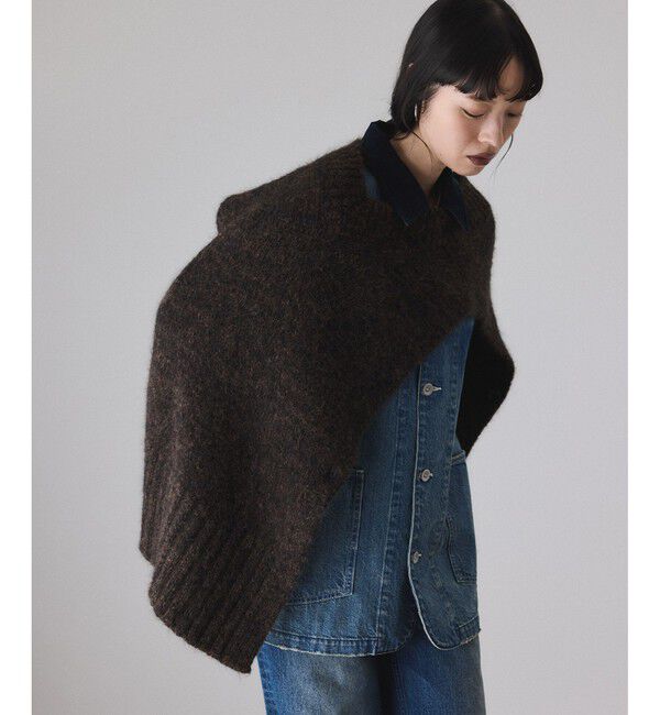 ADAM ET ROPE'「2WAYムリネニットベスト」|ベスト・ジレ|