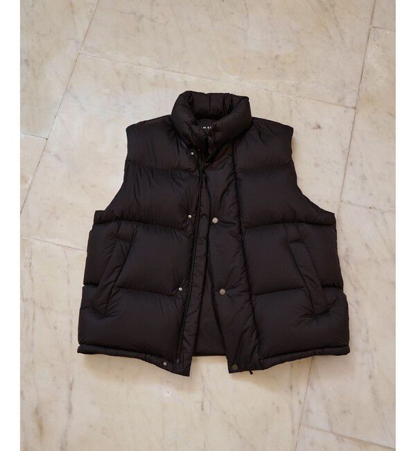 ADAM ET ROPE'「【ACT_81 Monta】超軽量 ボリューム ダウンベスト」|ダウンベスト・ベスト|