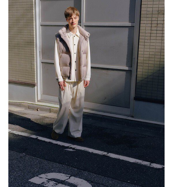 ADAM ET ROPE'「【ACT_81 Monta】超軽量 ボリューム ダウンベスト」|ダウンベスト・ベスト|