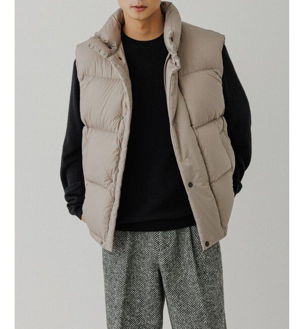 ADAM ET ROPE'「【ACT_81 Monta】超軽量 ボリューム ダウンベスト」|ダウンベスト・ベスト|